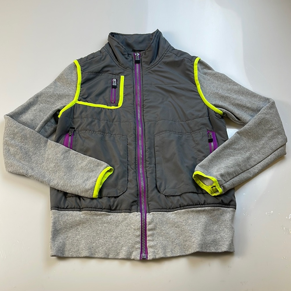 C&C Sports Women Activewear Jacket Grey                                  X27-26